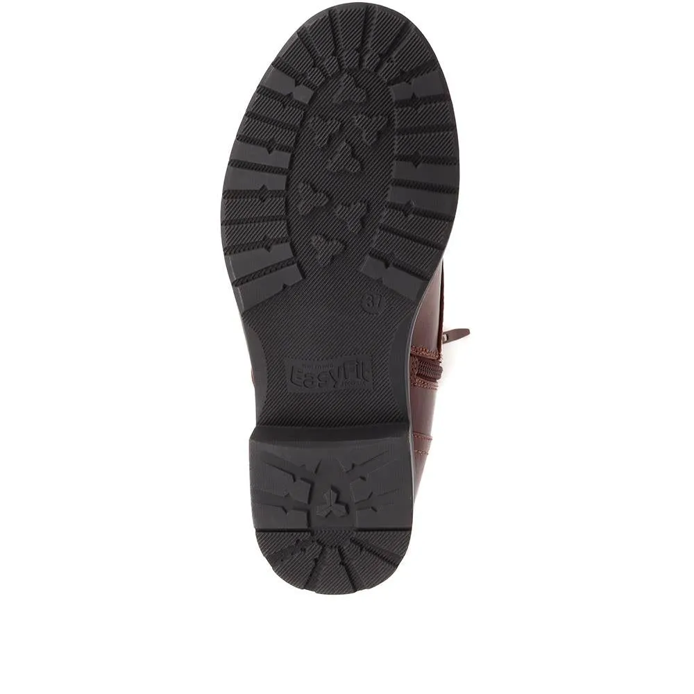 Long Lace-Up Boots - KACEY / 324 704